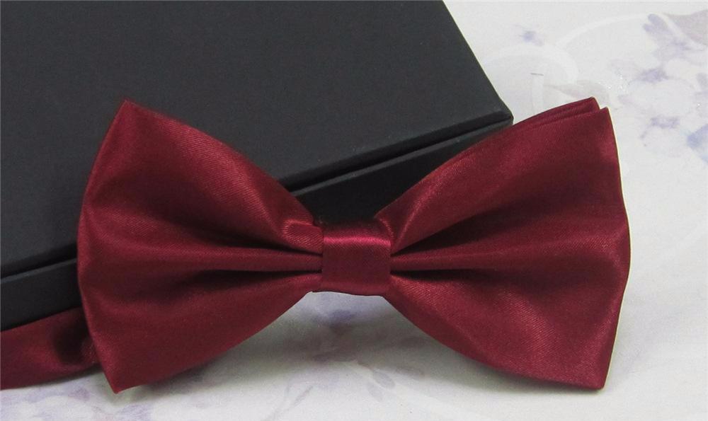 Men's Classic Plain Bowties
