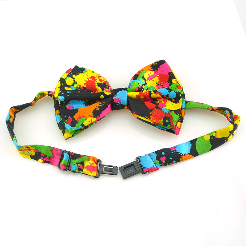 Bomb Painting Unique Suspender & Bowtie