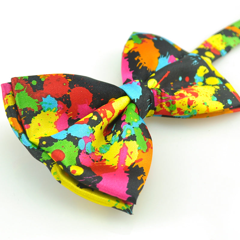 Bomb Painting Unique Suspender & Bowtie