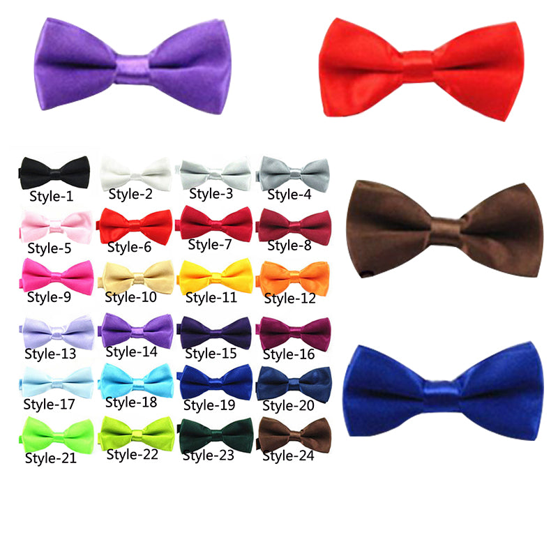 Plain Suspender & Bowtie On Set