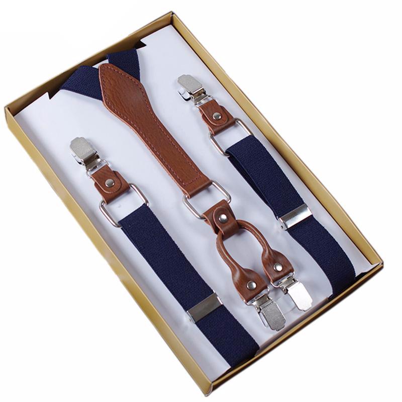 Men's 4 Clips Suspenders