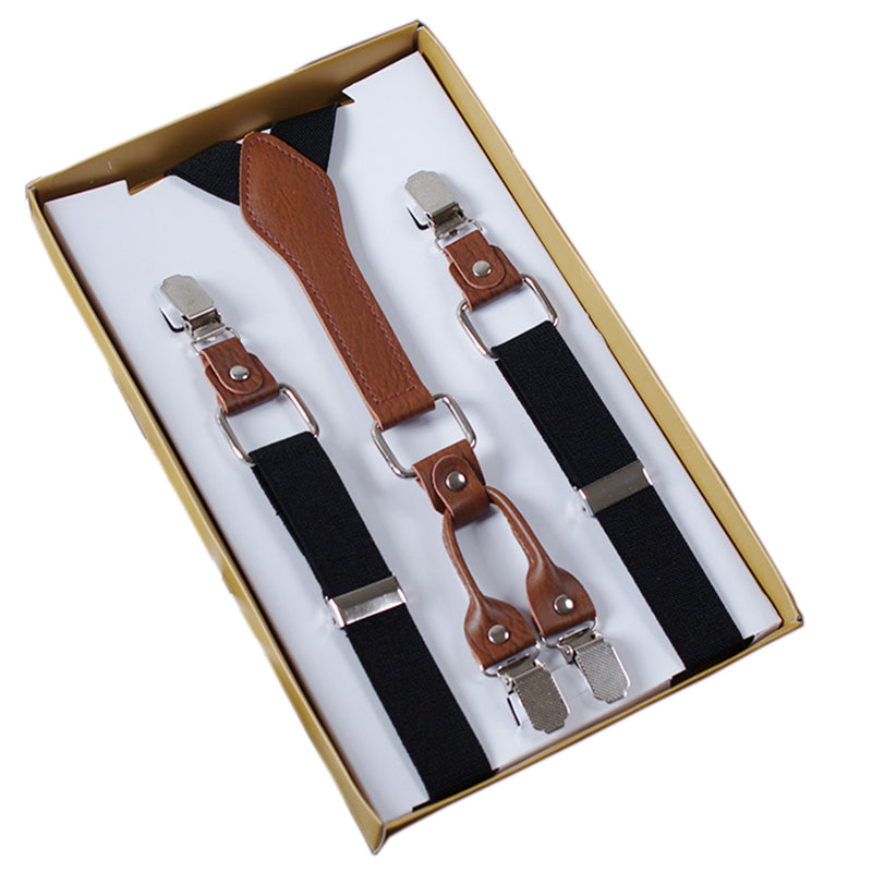 Men's 4 Clips Suspenders