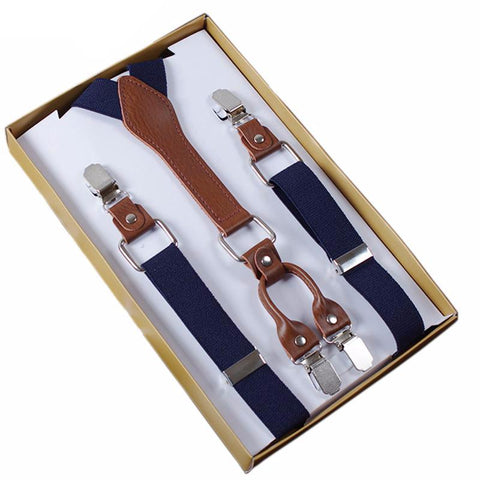 Men's 4 Clips Suspenders