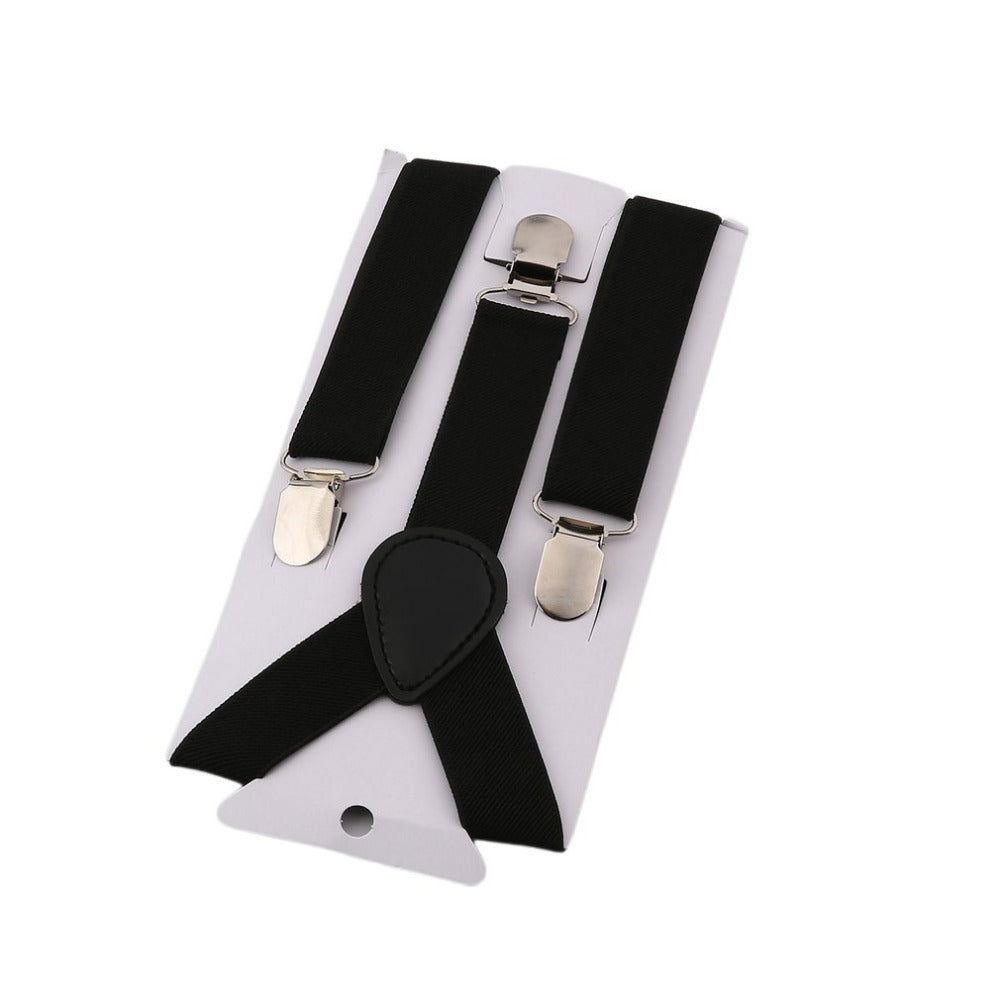 Elasticated Bowtie & Suspender Set