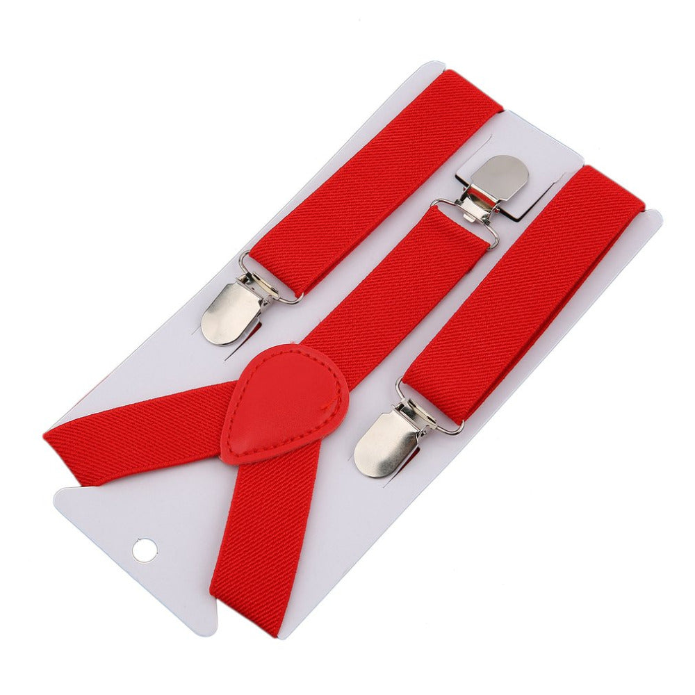 Elasticated Bowtie & Suspender Set