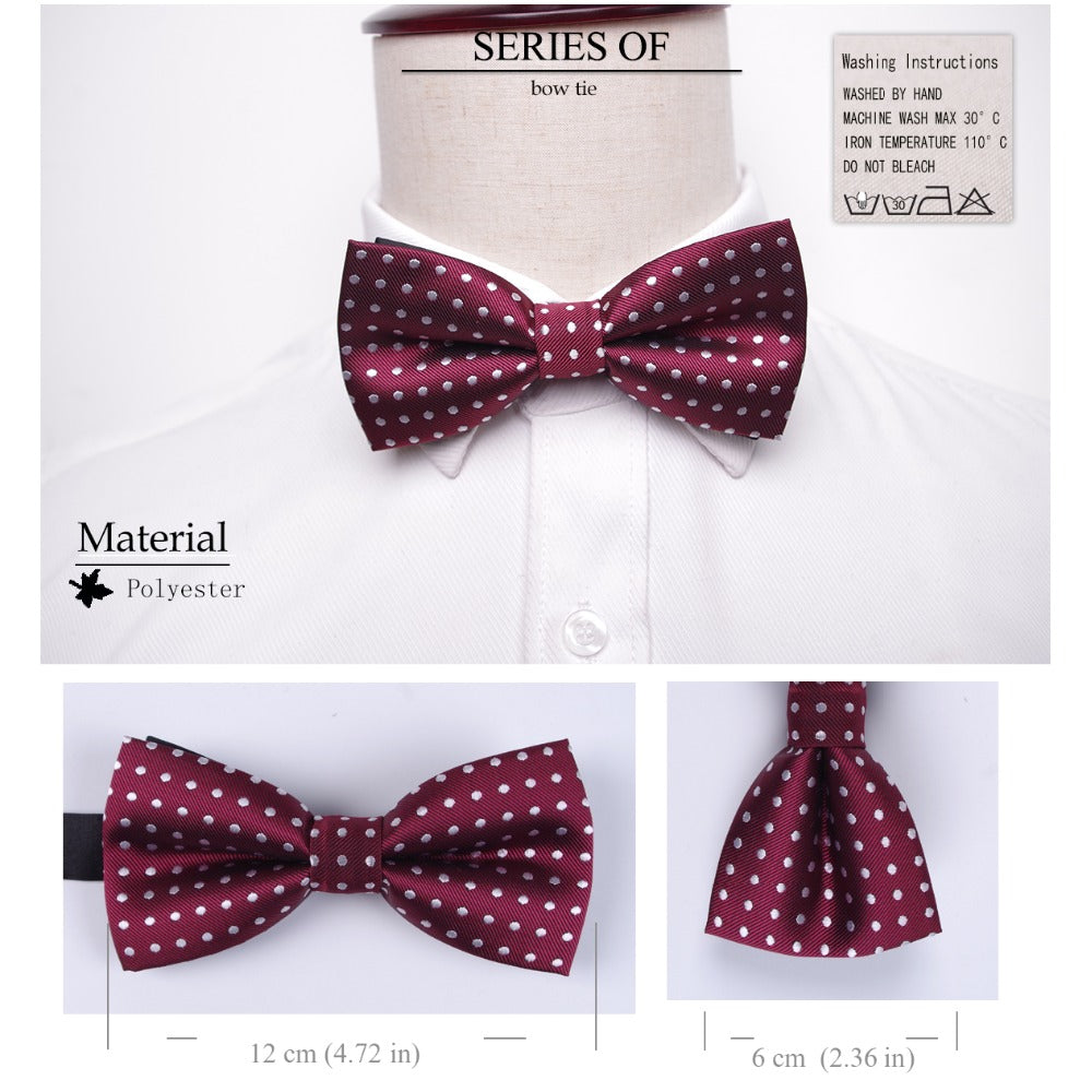 Men's Fashion Prints Business Bowties