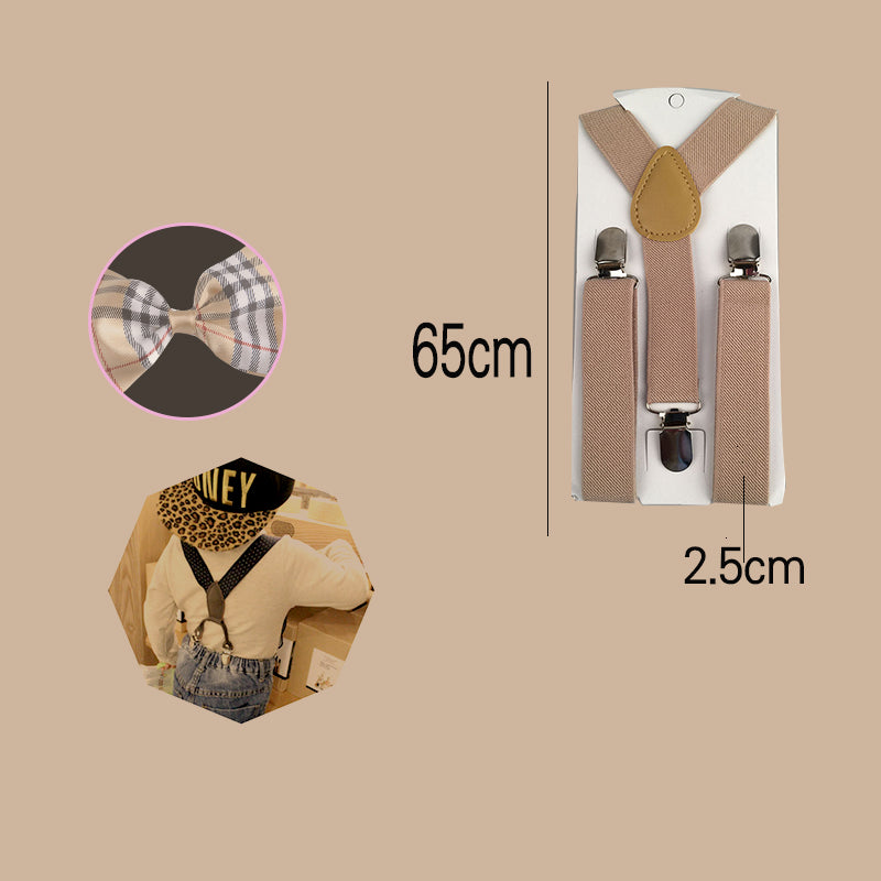 Novelty Matchy Bowtie & Suspender Set