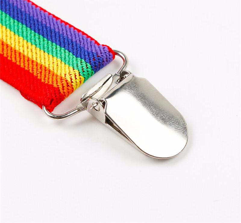 Rainbow Suspender & Bowtie Set