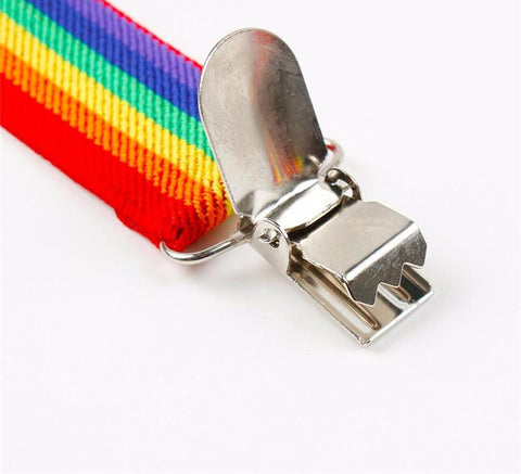 Rainbow Suspender & Bowtie Set