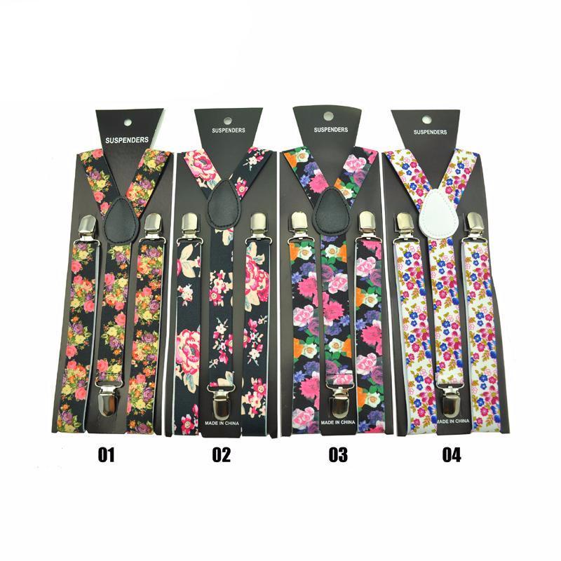 Classic Floral Men's Suspenders