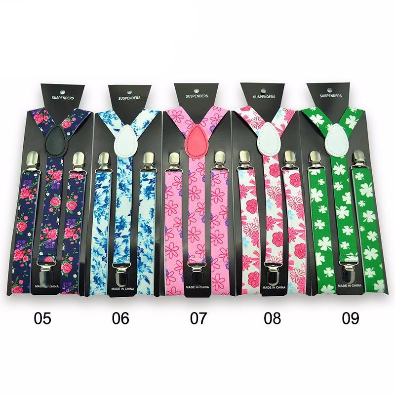 Classic Floral Men's Suspenders