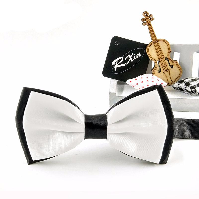 Two-Tone Silk Bowties