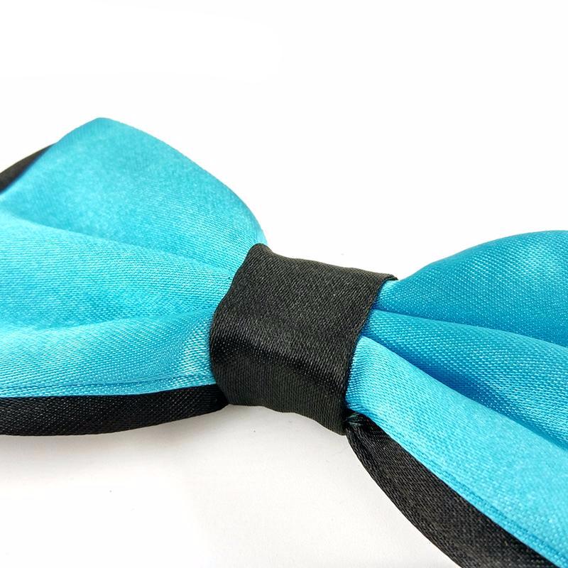 Two-Tone Silk Bowties