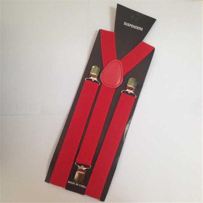Adjustable Plain Braces Suspenders