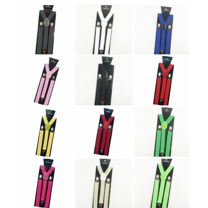 Adjustable Plain Braces Suspenders