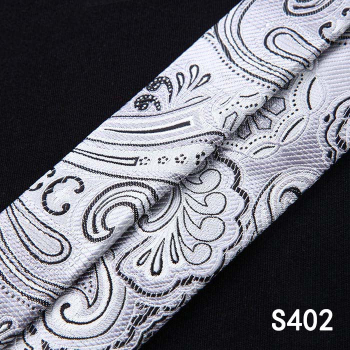 Casual Paisley Print Suspenders & Bowties