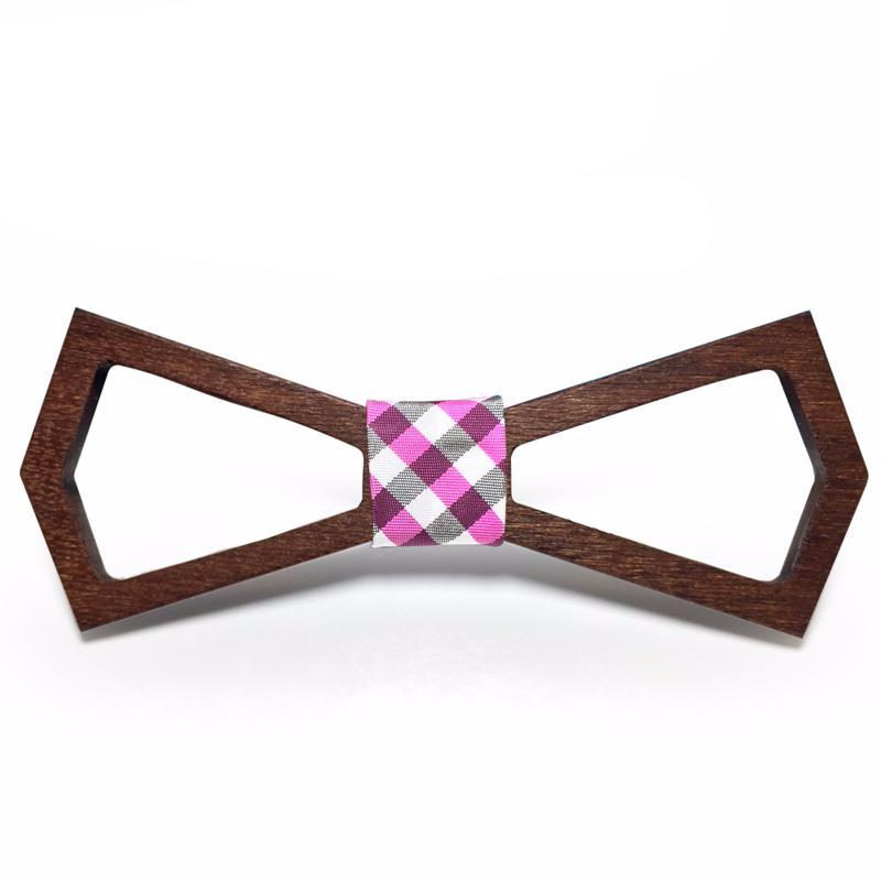 Unique Wooden Hollow Bowties