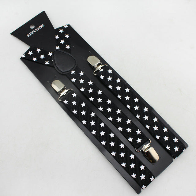 Unique Print Men's Suspenders
