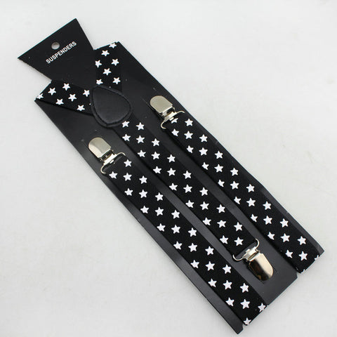 Unique Print Men's Suspenders