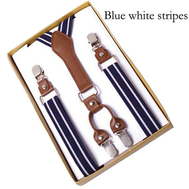 Men's 4 Clips Suspenders