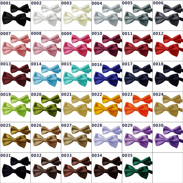 Plain Suspender & Bowtie On Set