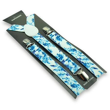 Classic Floral Men's Suspenders