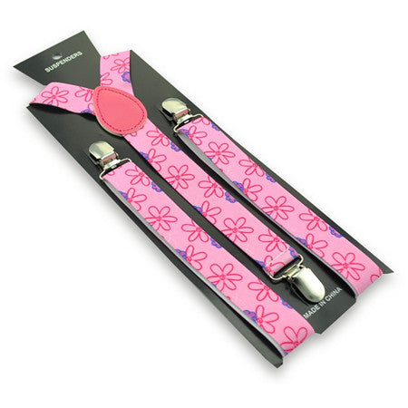 Classic Floral Men's Suspenders