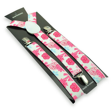 Classic Floral Men's Suspenders