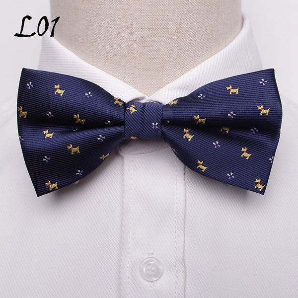 Men's Fashion Prints Business Bowties