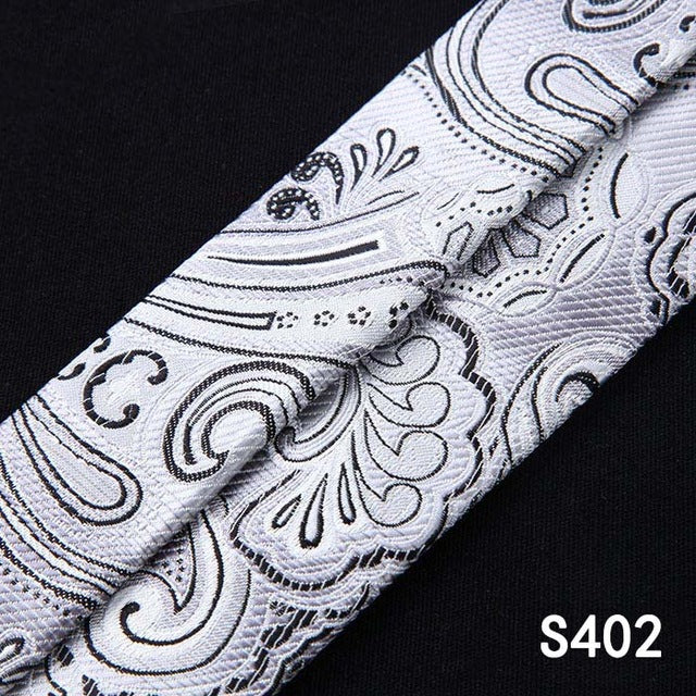 Casual Paisley Print Suspenders & Bowties