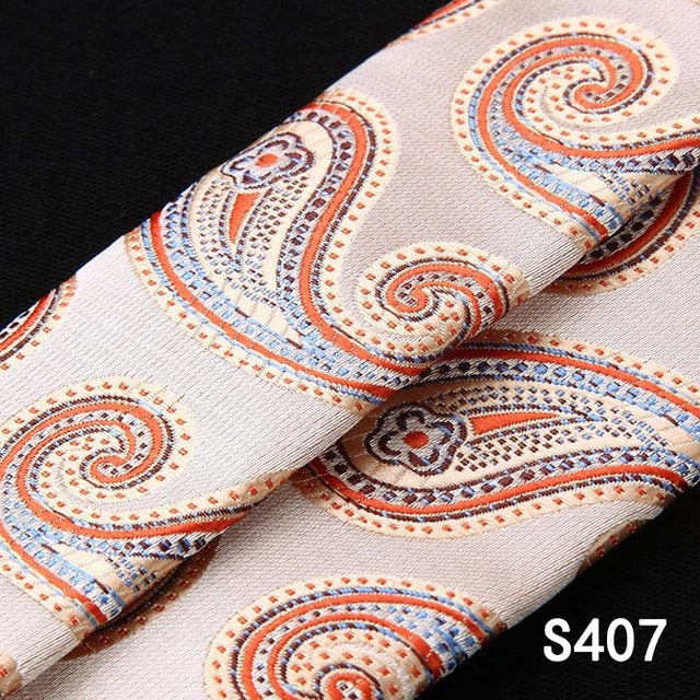 Casual Paisley Print Suspenders & Bowties