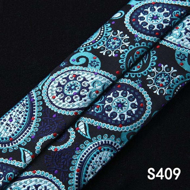 Casual Paisley Print Suspenders & Bowties