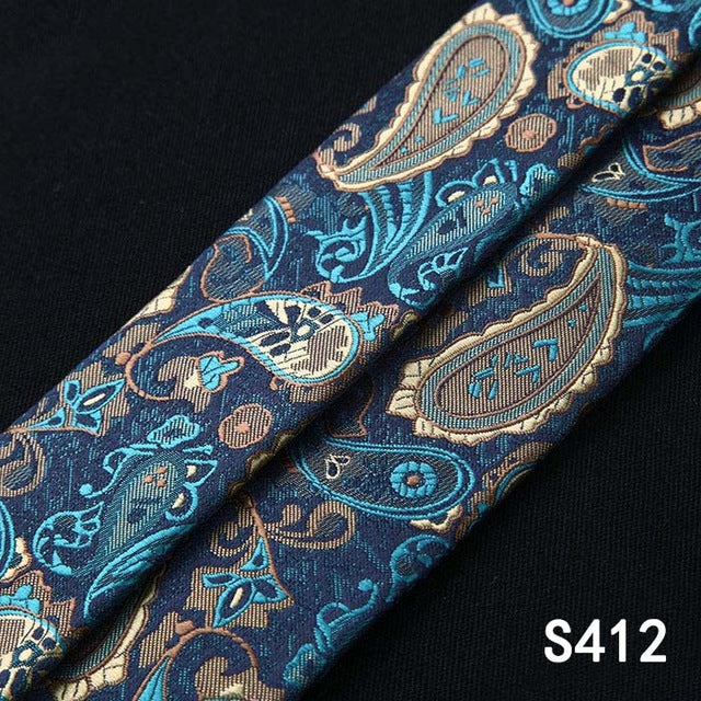 Casual Paisley Print Suspenders & Bowties