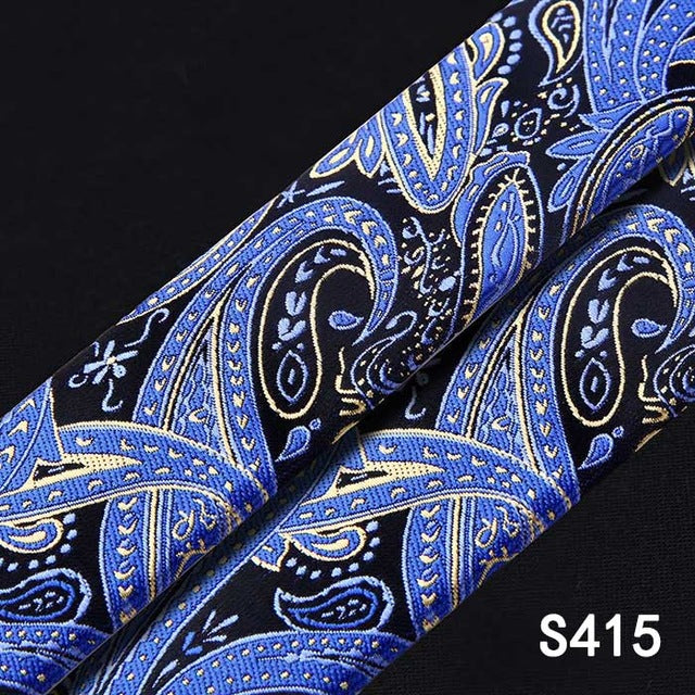 Casual Paisley Print Suspenders & Bowties