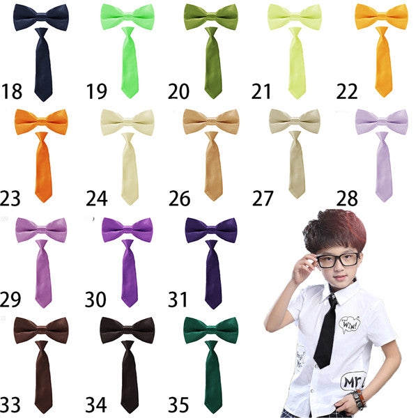 Plain Suspender & Bowtie On Set