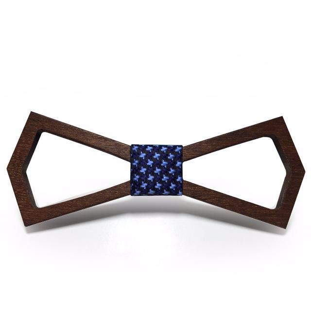 Unique Wooden Hollow Bowties
