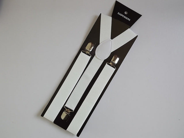 Adjustable Plain Braces Suspenders