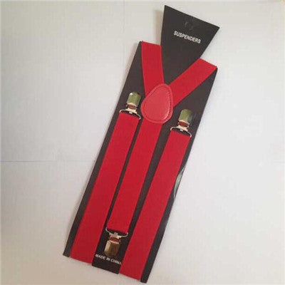 Adjustable Plain Braces Suspenders