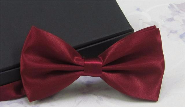 Men's Classic Plain Bowties