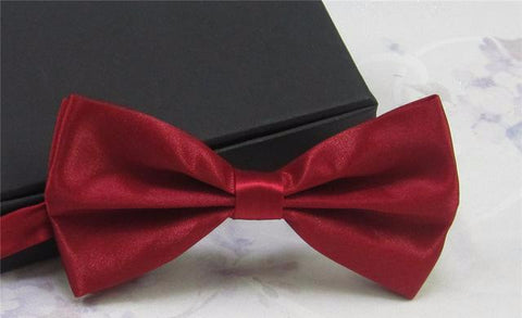 Men's Classic Plain Bowties